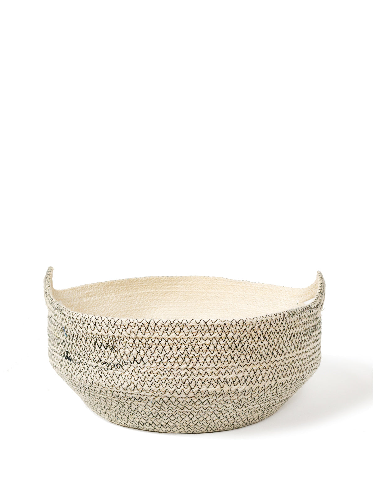 Amari Jute Fruit Bowl - Black