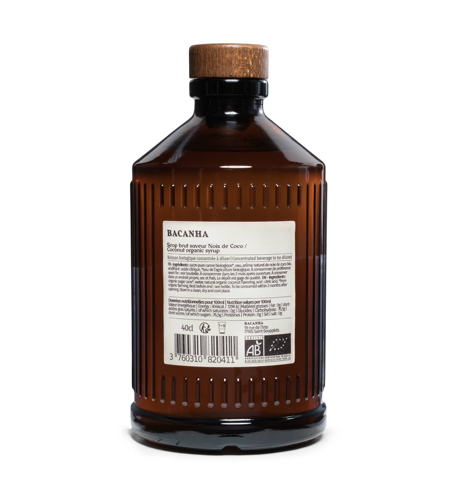 Raw Coconut Syrup - Organic - 13,5 fl. oz.