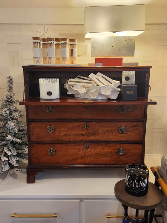 Antique English Secretaire  Chest of Drawers, Georgian