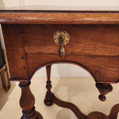 Antique French Fruitwood Side Table