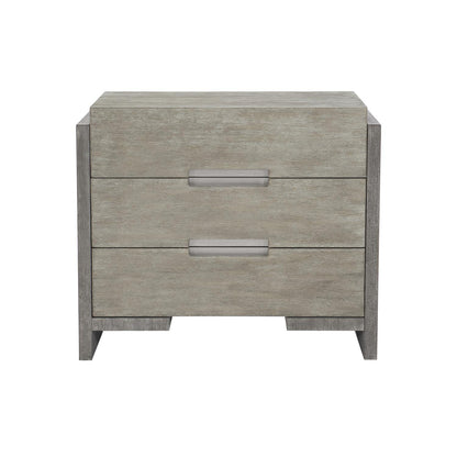 Foundation 3 drawer nightstand