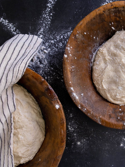 Found Dough Bowl Natural Large