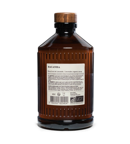 Raw Lavender Syrup - Organic - 400ml - 13,5 fl. oz.