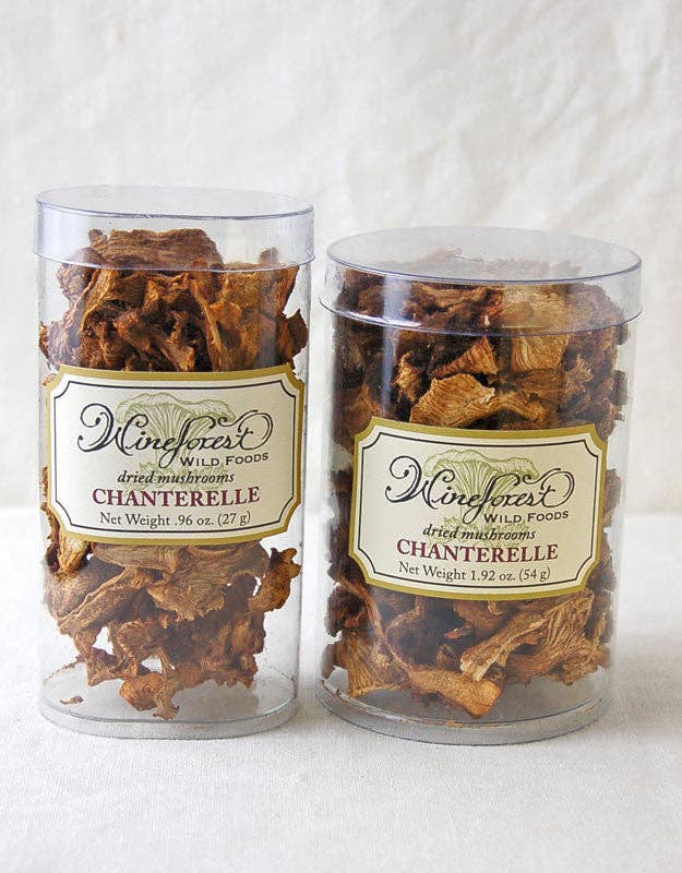 Dried Chanterelle Mushrooms