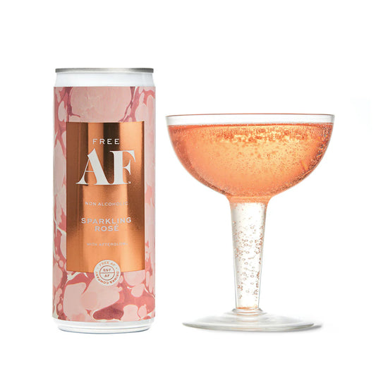 Free AF Sparkling Rose Beverage