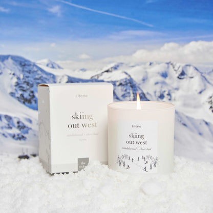 Skiing Out West Literie Candles