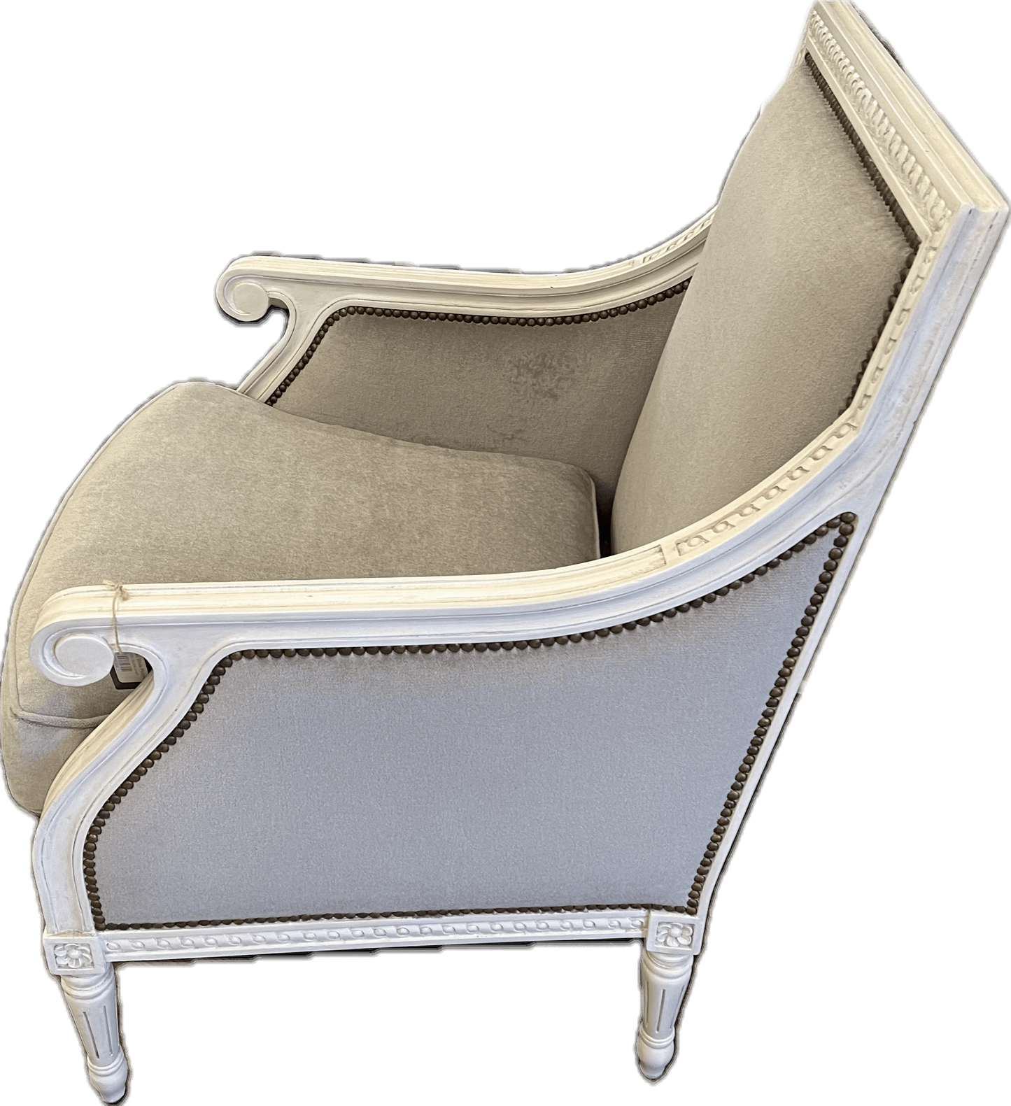 Hanna Chair White Platinum