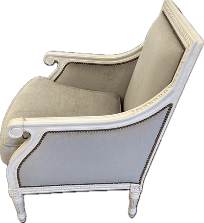 Hanna Chair White Platinum