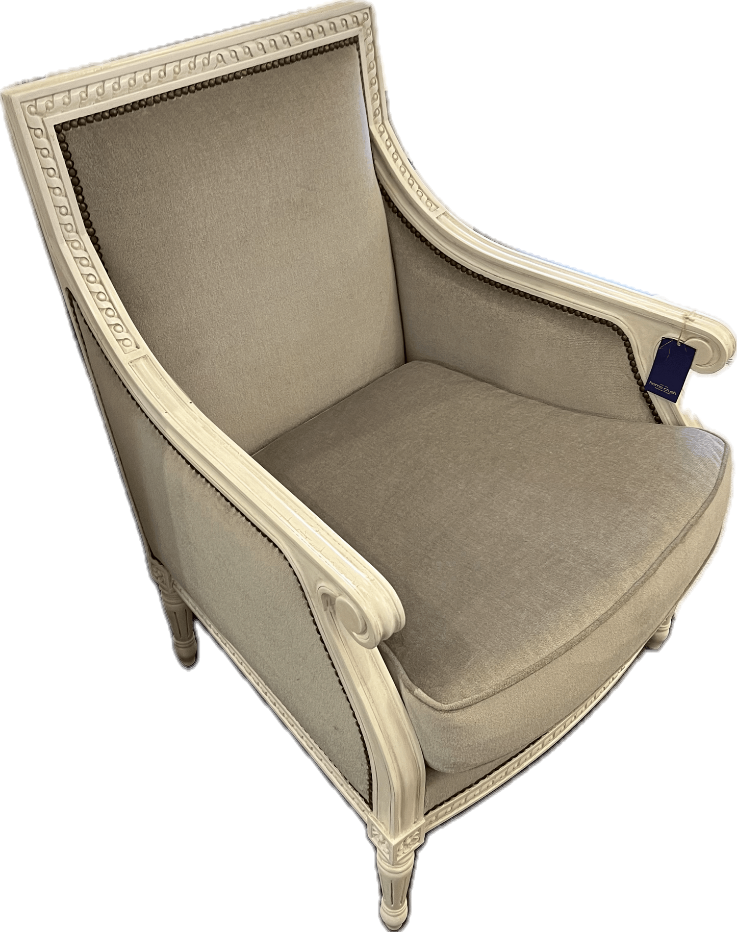 Hanna Chair White Platinum