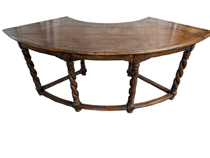 Reproduction Turned Leg Drop Leaf Desk Home Crush