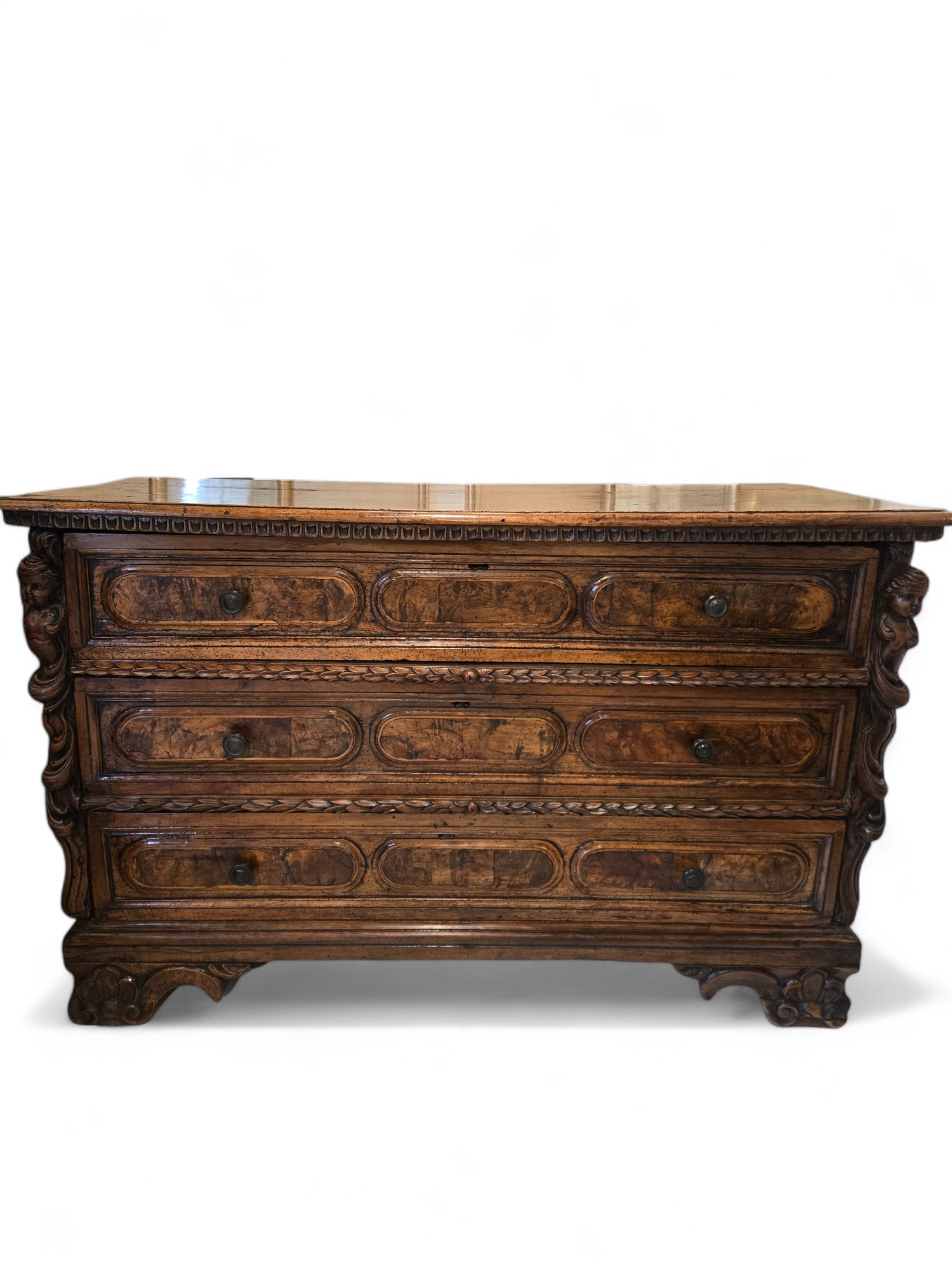 Antique Italianate walnut chest of drawers Home Crush