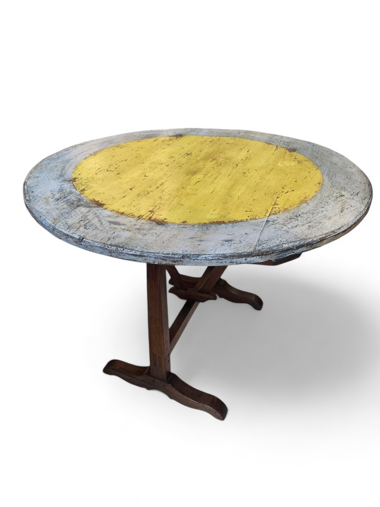 Antique French painted tilt top table Home Crush