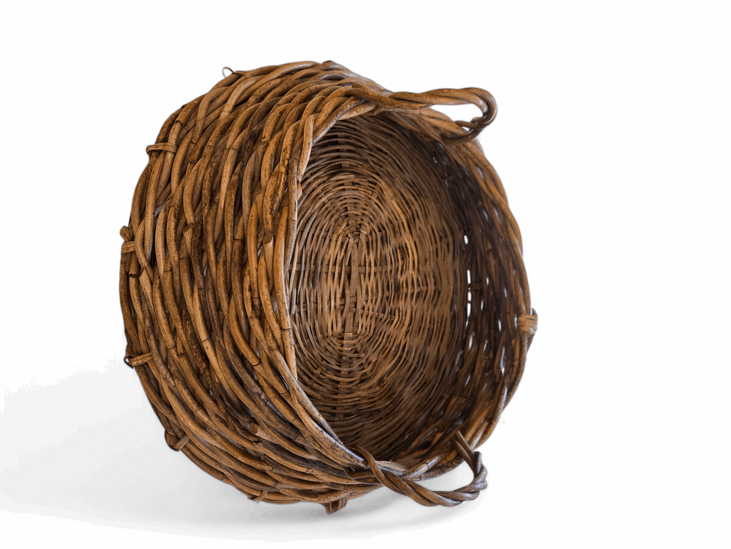 Antique whole willow basket Home Crush