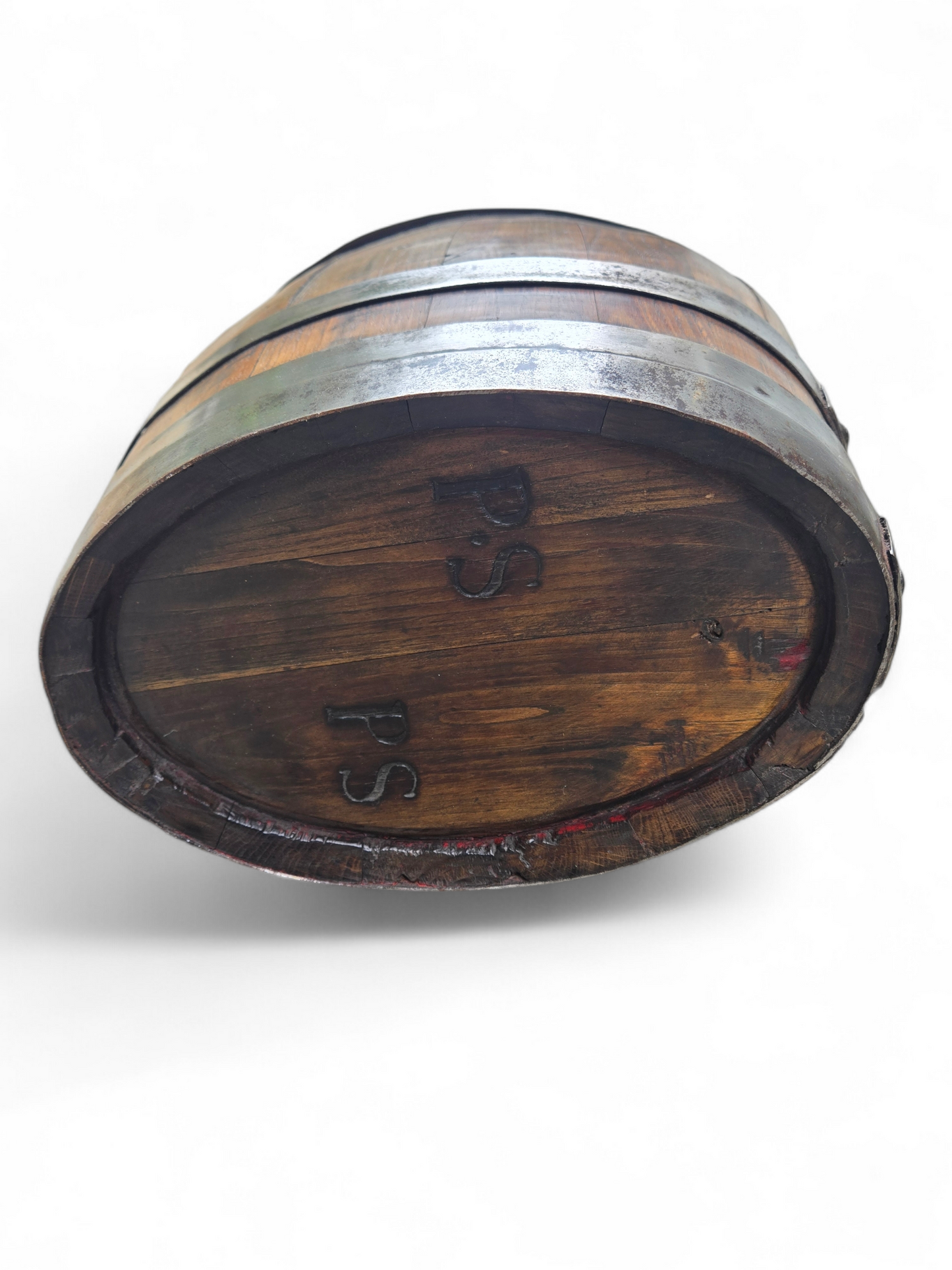 Antique small wine cask with handle