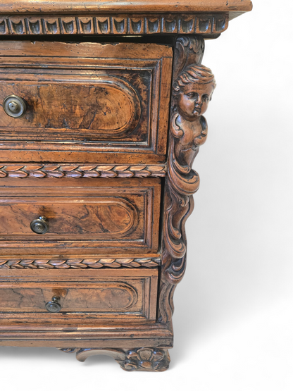 Antique Italianate walnut chest of drawers Home Crush