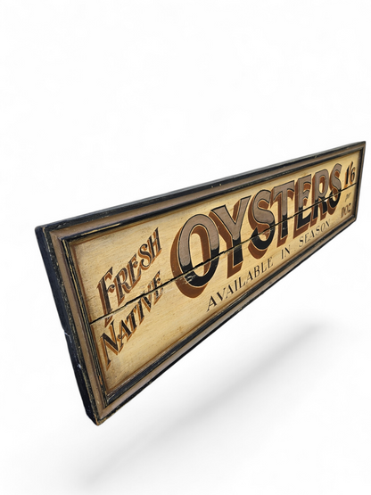 Vintage OYSTER sign