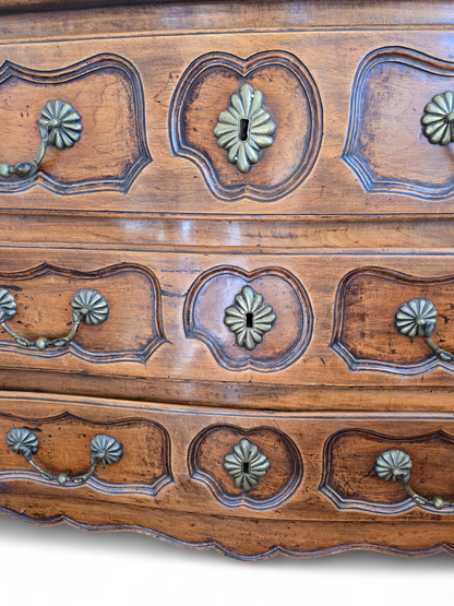 Antique French 3 drawer fruitwood commode Home Crush