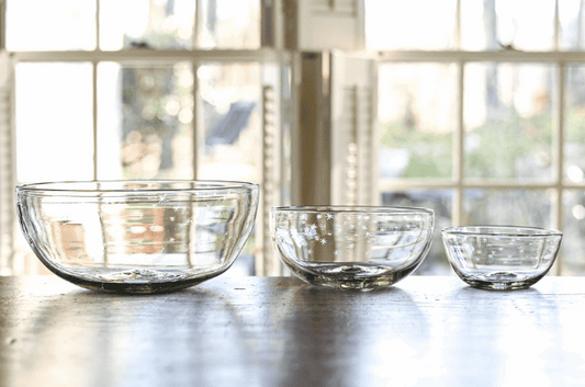 Starry Night Bowls (Clear) Half Past Seven