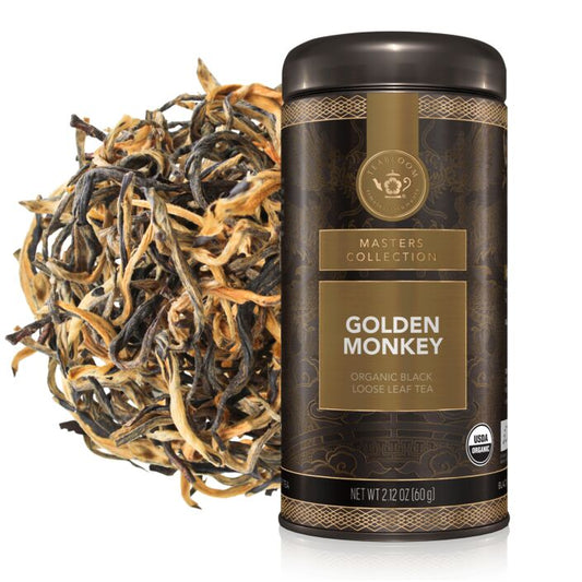 Golden Monkey Loose Leaf Tea in Canister