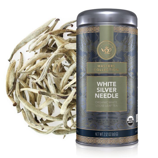 White Silver Needle Loose Leaf Tea Canister