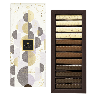 Amedei Armonia Chocolate Gift Box (12 pcs) Bar & Cocoa