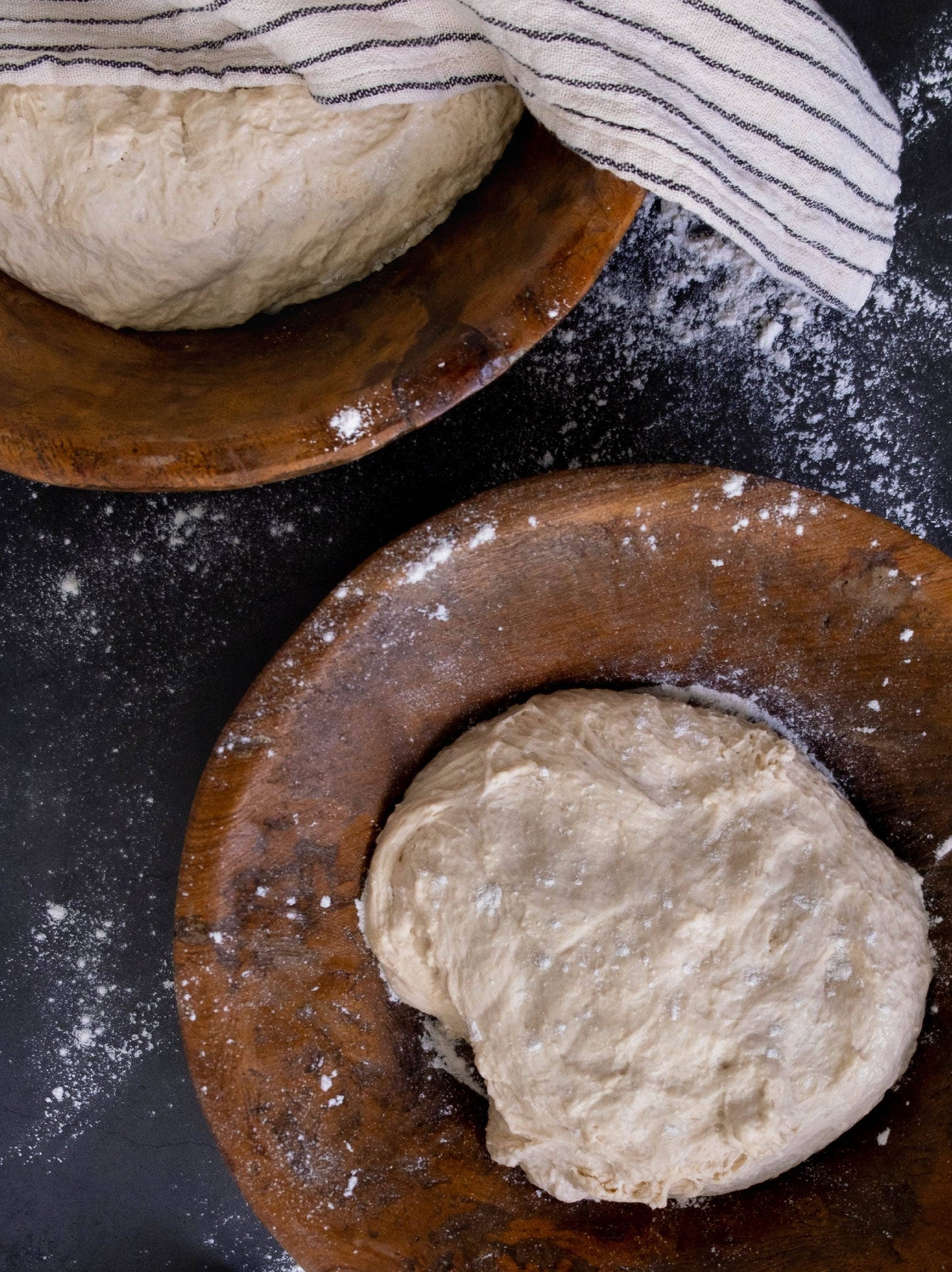 Found Dough Bowl Natural Medium Made Market Co.