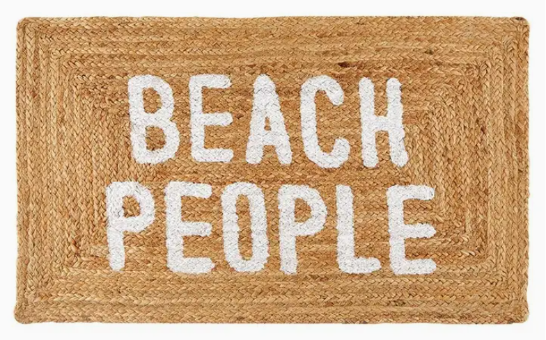 Beach People Door Mat