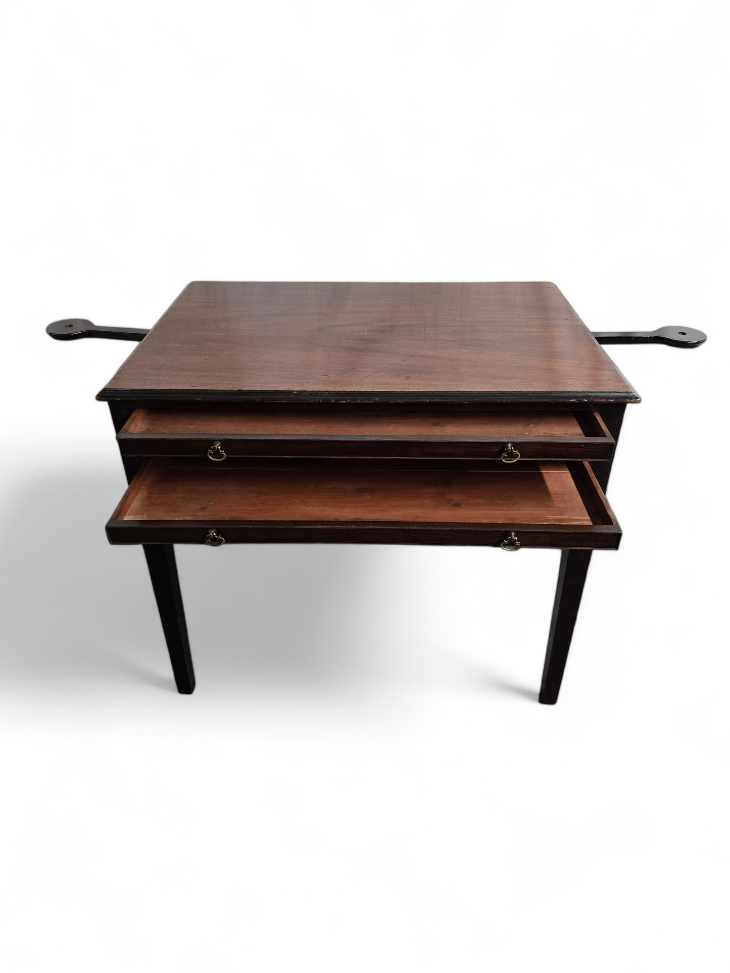 Antique Late Georgian Mahogany Architects desk