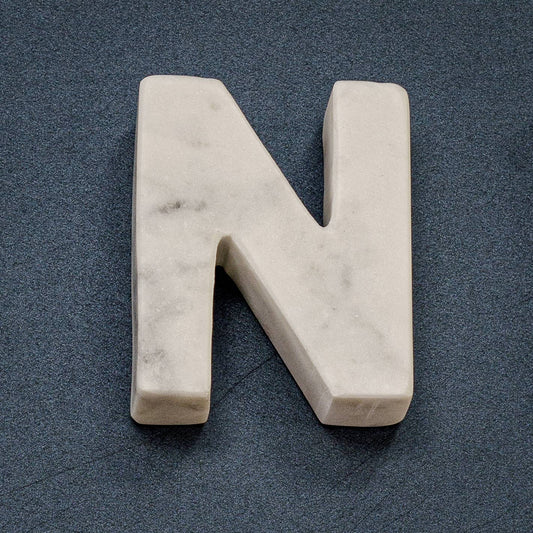 Marble Home Letter N India Handicrafts Inc