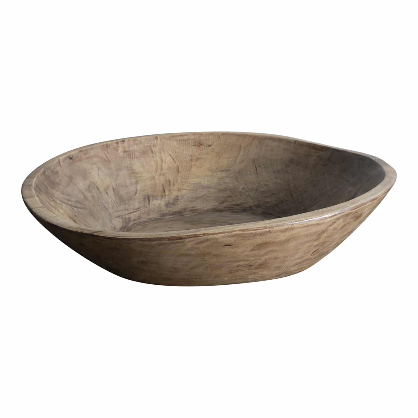 Found Dough Bowl Natural Large