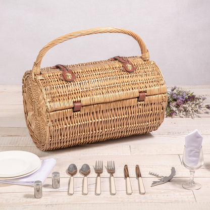 Barrel Picnic Basket