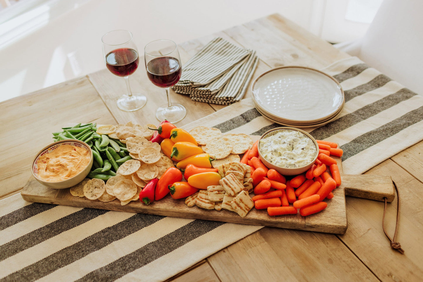 Ravi Rectangular Long Charcuterie Board