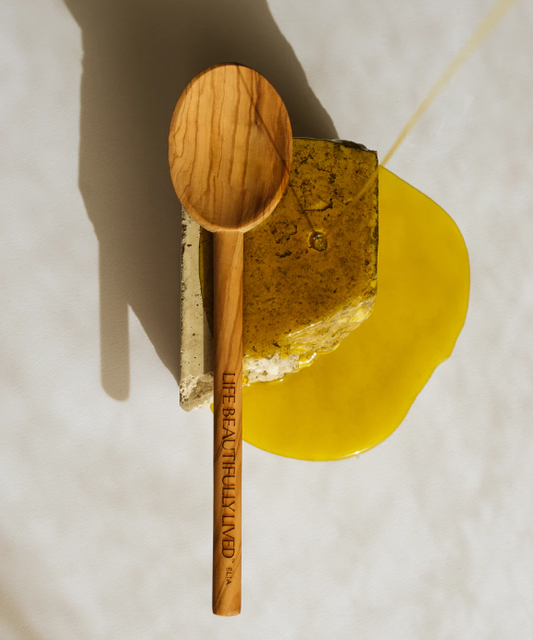 THE OLIVE WOOD SPOON - LIFE BEAUTIFULLY LIVED