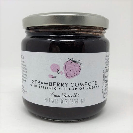 Strawberry Balsamic Compote Casa Forcello®