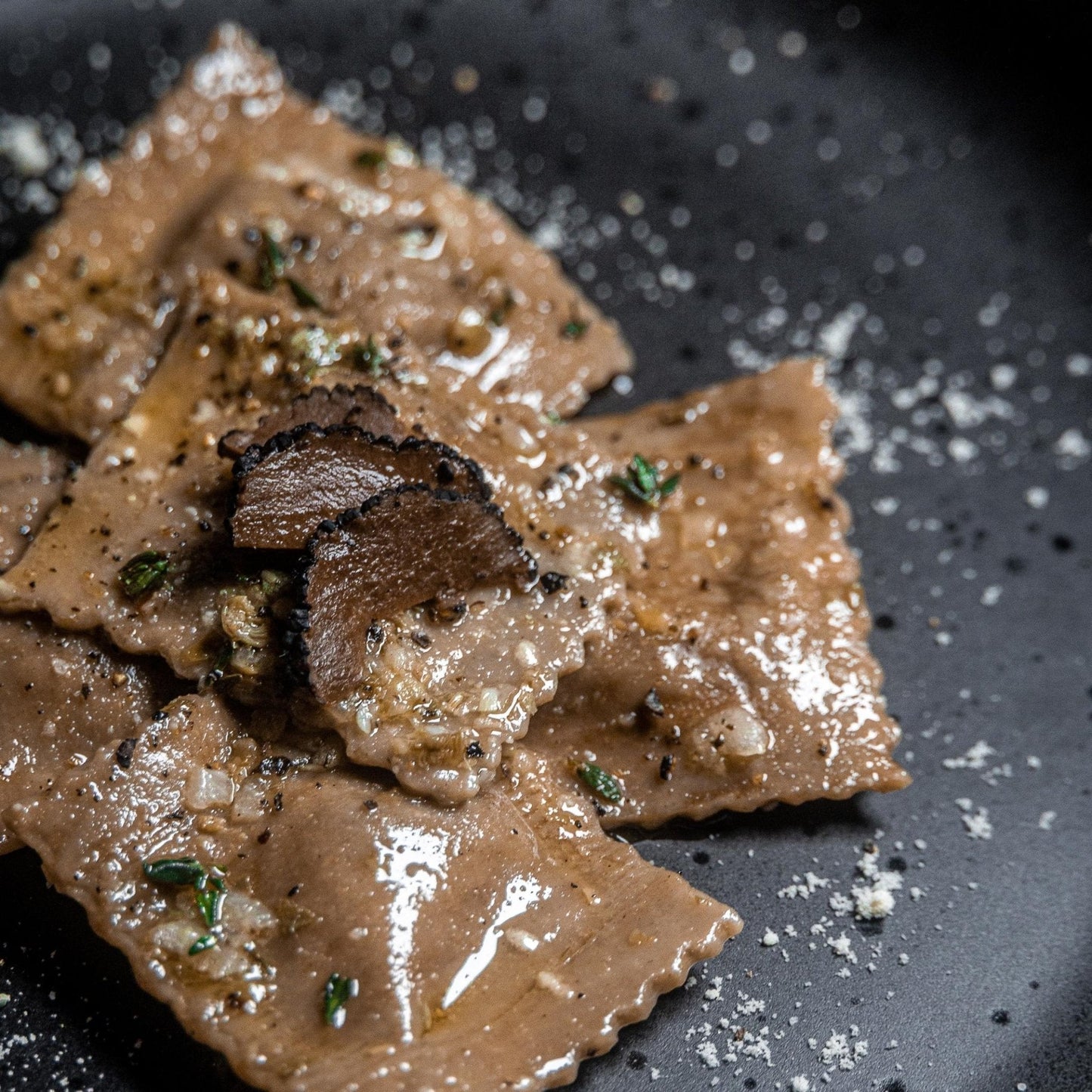 Vegan Mushroom Ravioli