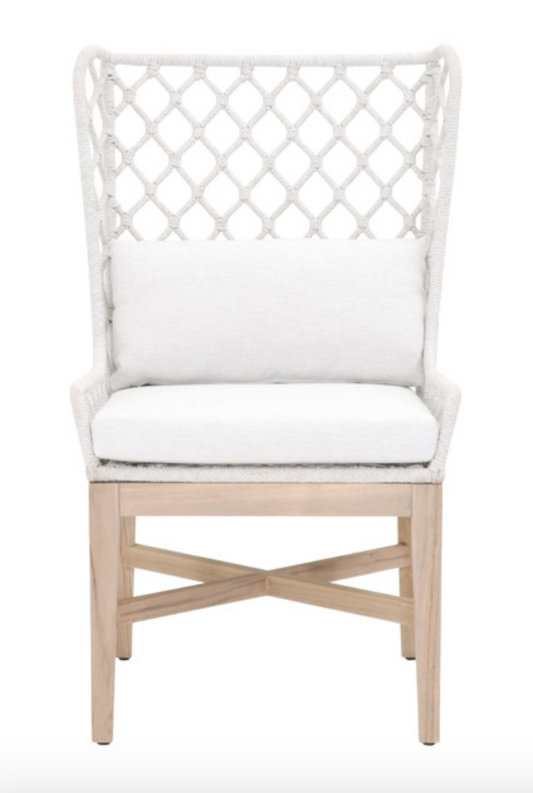 Lattis Outdoor Wing Chair