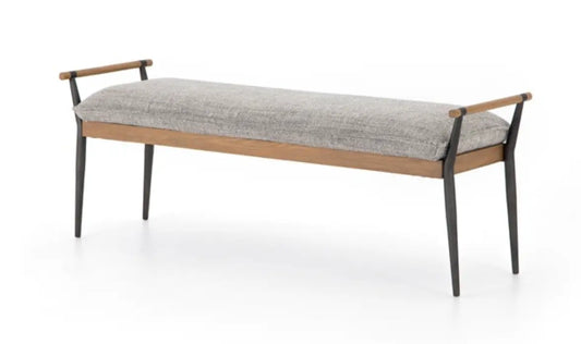 Rowen Bench with Side Handles Home Crush