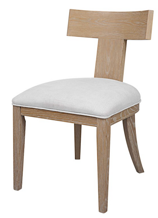 Idris Armless Chair Natural Home Crush