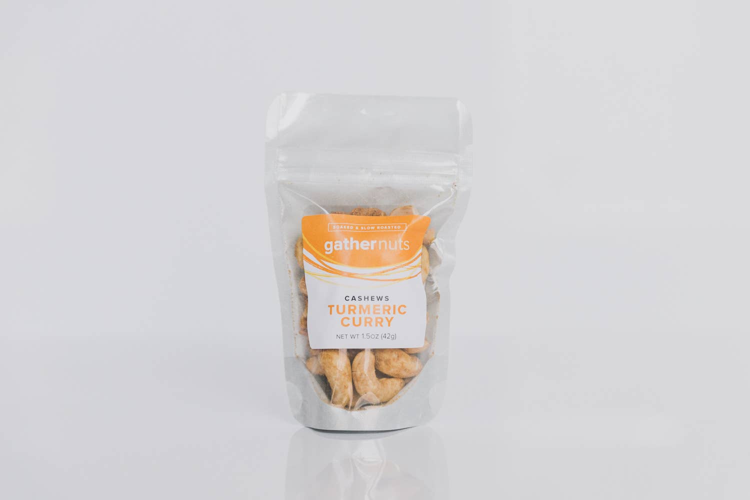 Organic Turmeric Curry Cashews Gather Nuts